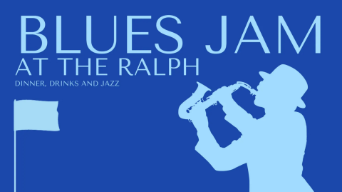 Blues Jam at the Ralph flyer