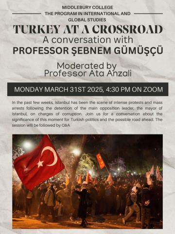 Turkey at a Crossroad virtual event 3.31.25