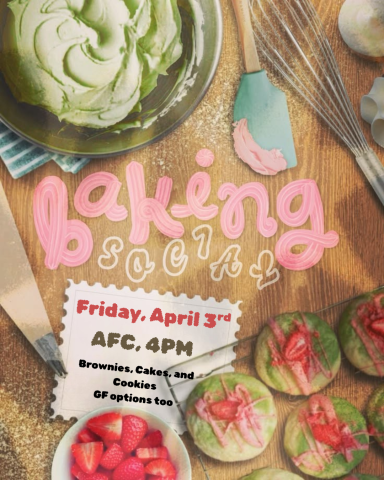 Baking Social, AFC, 4 PM