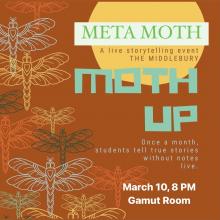 Moths to represent the story telling Moth up org