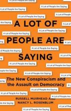 Orange book cover with words printed on it