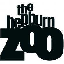 White background with the words "The Hepburn Zoo"
