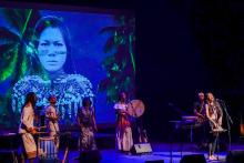 Image of performers on a stage