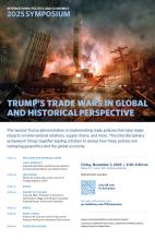 2025 IP&E Symposium Trumps Trade Wars poster