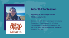 MEarth Info Session Flyer