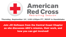 Red & White image with the American Red Cross logo