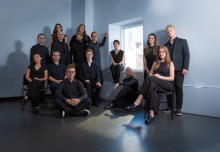 members of the group (standing and sitting)