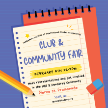 Information for the Club and Community Fair