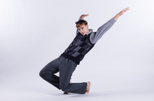 Student in a dance pose