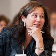 Woman interested in conversation