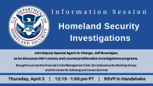 Join Deputy Special Agent-in-Charge, Jeff Brannigan, as he discusses HSI's money and counterproliferation investigations programs.