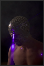 Jimmy Joyner in a mask