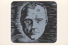 close up of a person's face