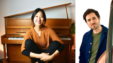 collage image of the two artists
