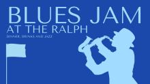 Blues Jam at the Ralph flyer