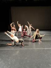 group of dancers in different poses