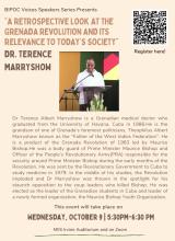 Head shot of Terence Marryshow.