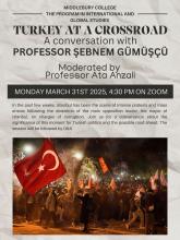 Turkey at a Crossroad virtual event 3.31.25