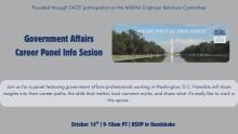 Government Affairs Career Panel Flyer