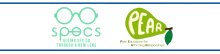 Logos of peer groups SPECS and PEAR