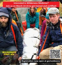 Wilderness First Aid, March 14-15, 2026