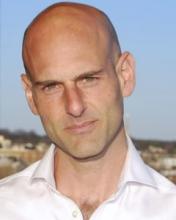 Man looking into camera
