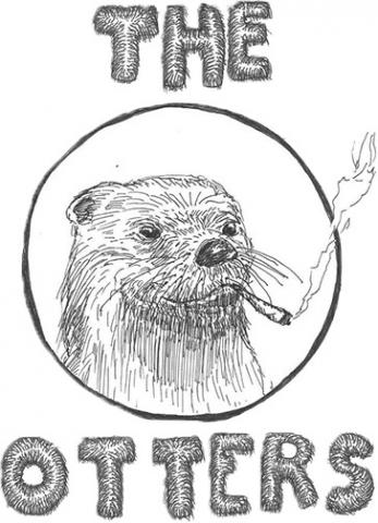 Smoking otter