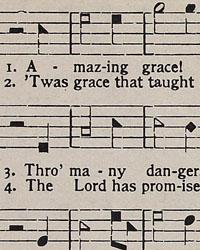 Image of 'Amazing Grace' sheet music