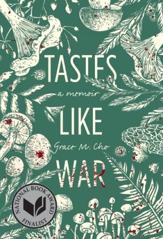 Book cover that says tastes like war
