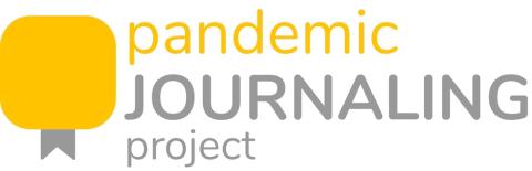 Logo saying Pandemic Journaling Project