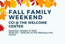 Flier for CCI FFW Welcome Center