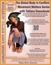 Poster of the series of events with Desardouin