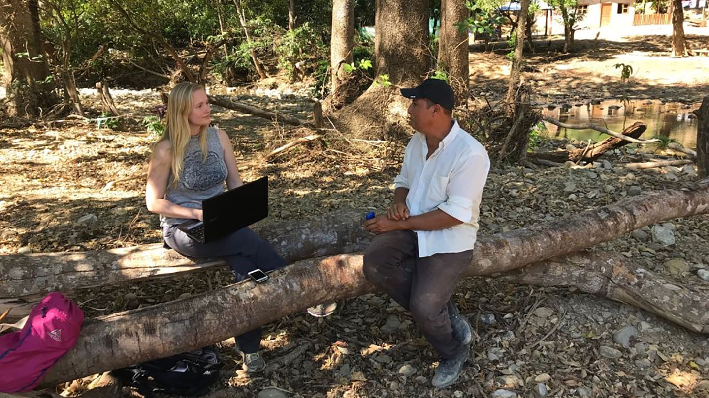 Miranda Meyer in Nicaragua