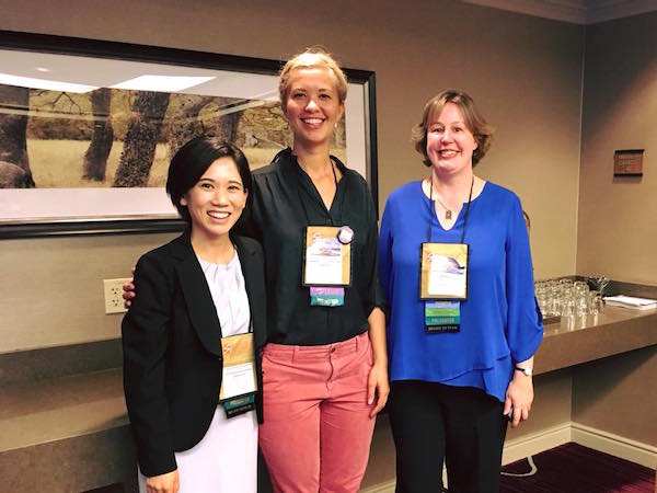 Stephanie Toriumi, Cecilia Guldagger, and Katherine Punteney