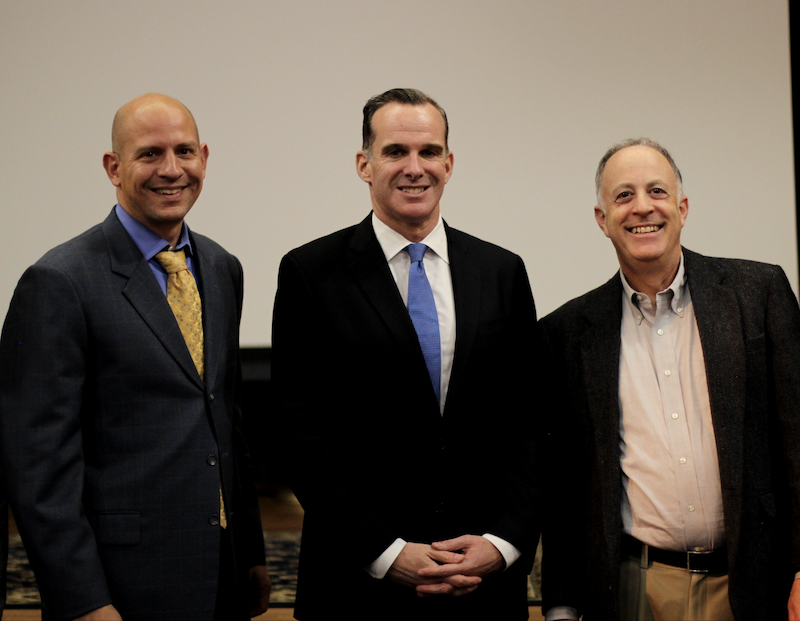 Brett McGurk with Jeffrey Knopf and Jason Blazakis