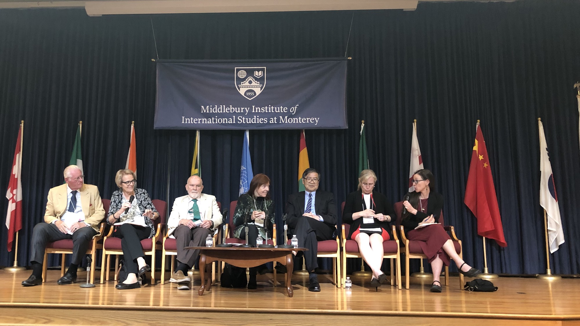 Former and current deans of GSTILE panel discussion May 2019