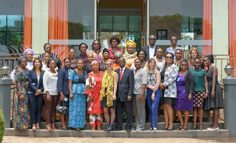 Group photo from Uganda