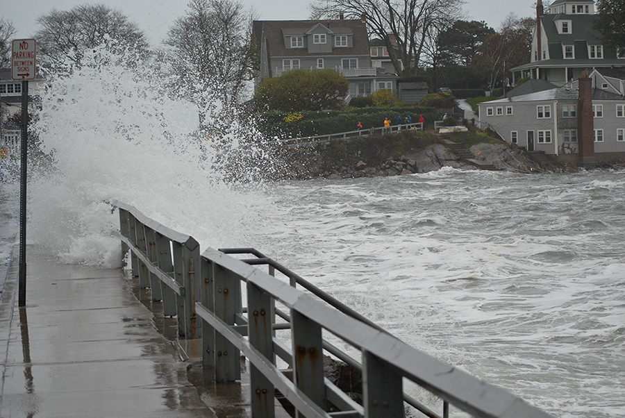 Hurricane Sandy Marblehead Massachusets