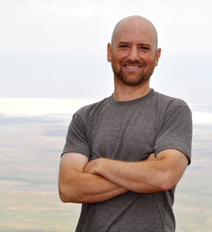 Jason Scorse Center for the Blue Economy with ocean behind