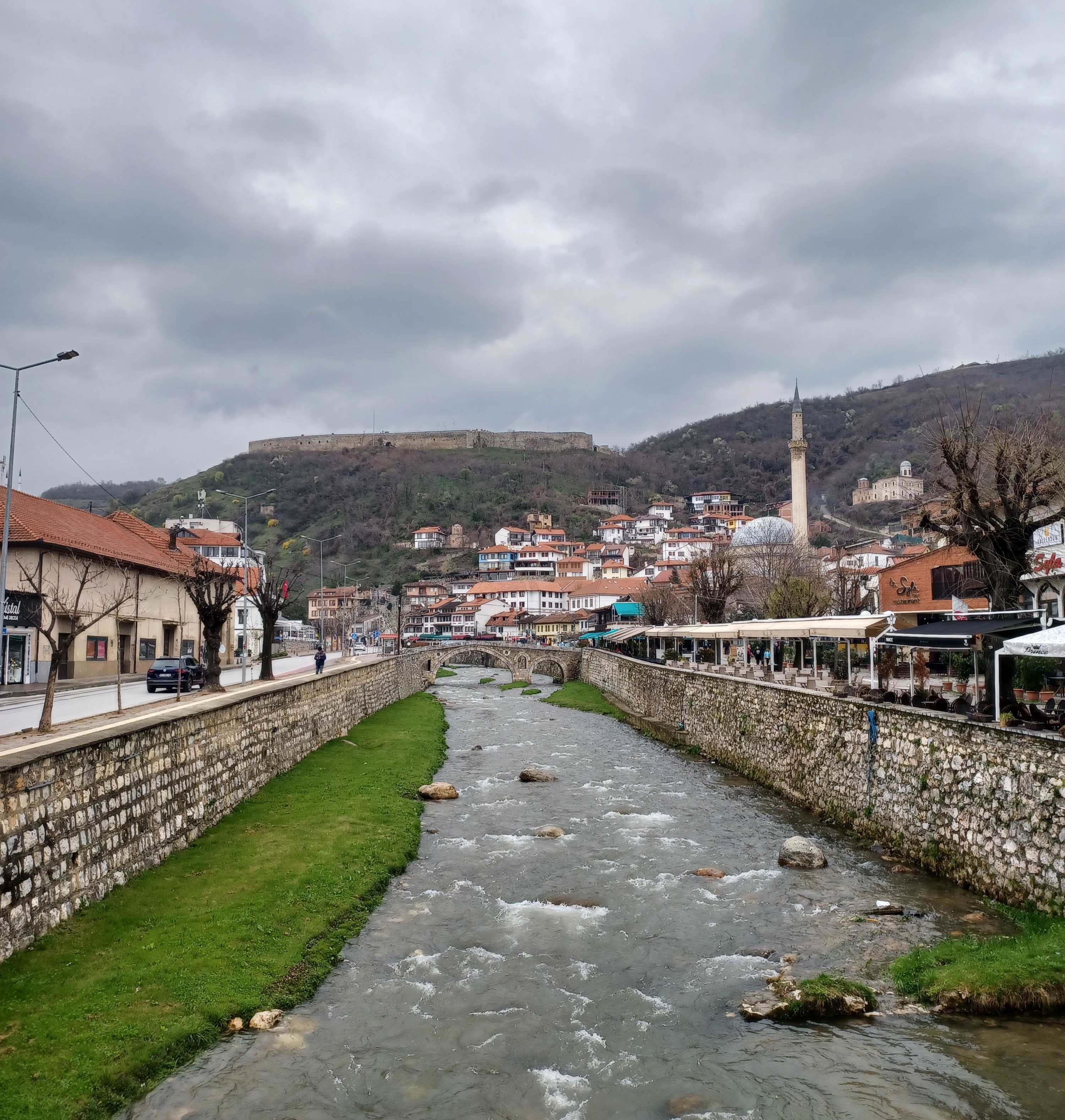 views of prizren, kosovo