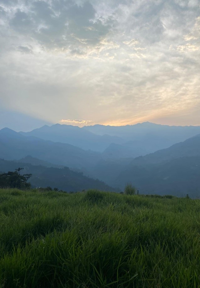 Sunrise in Rural Colombia