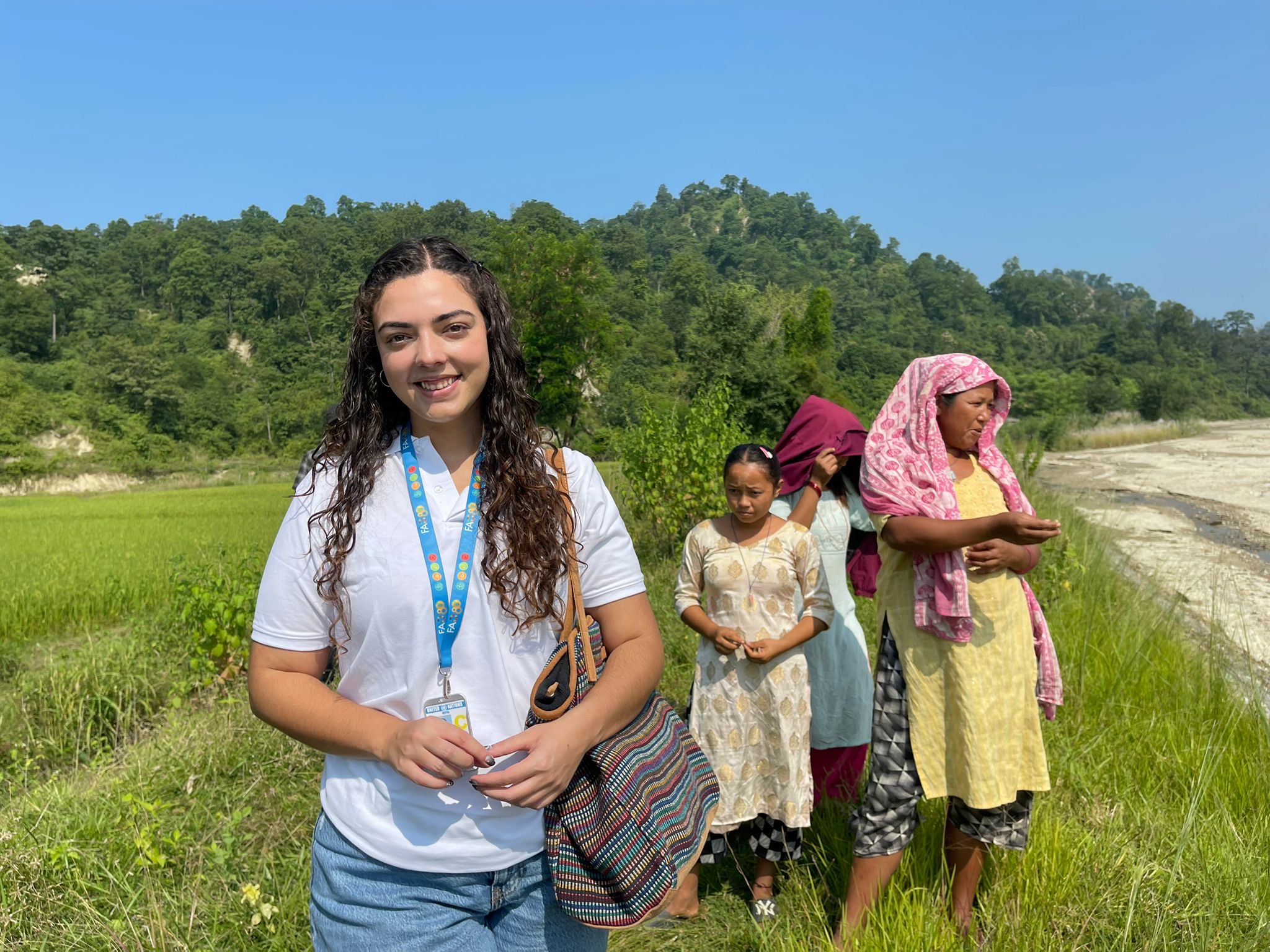 Marissa Gonzalez is completing an internship with the FAO in Nepal this fall. 