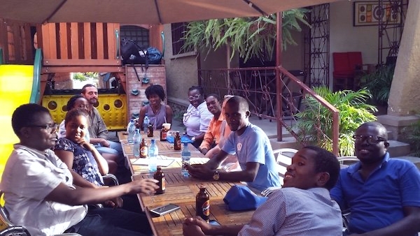 Castelline Tilus and the Haiti Research Team