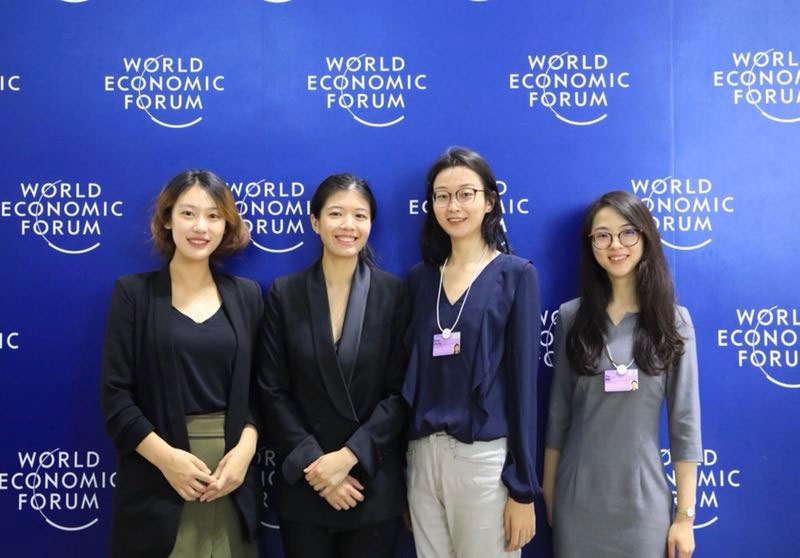 Four MIIS alumnae at World Economic Forum 2018