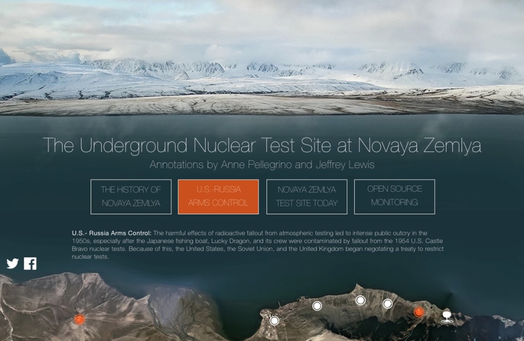 Novaya Zemlya site