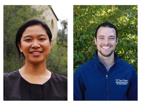 Yuki Ueda MAIEM ’17 and David Saide MAIEM ’15