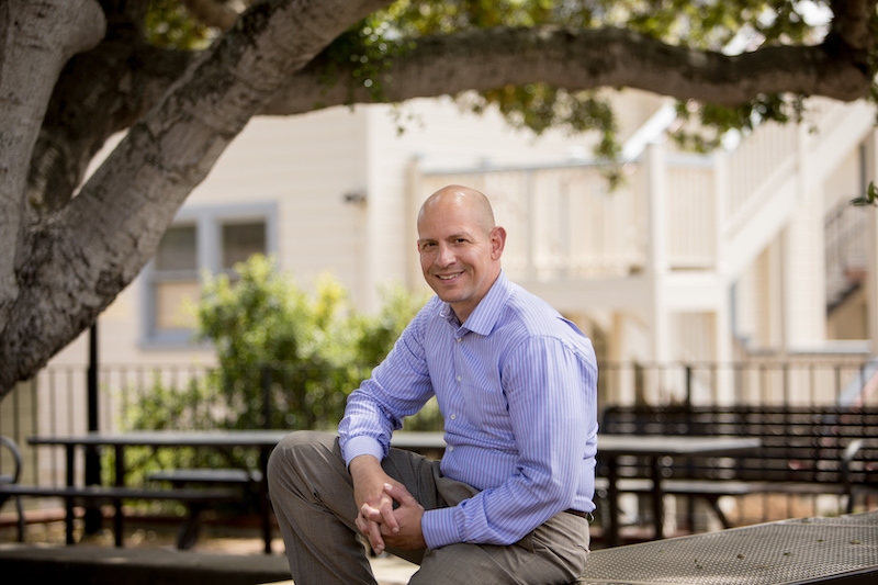 Jason Blazakis on MIIS campus