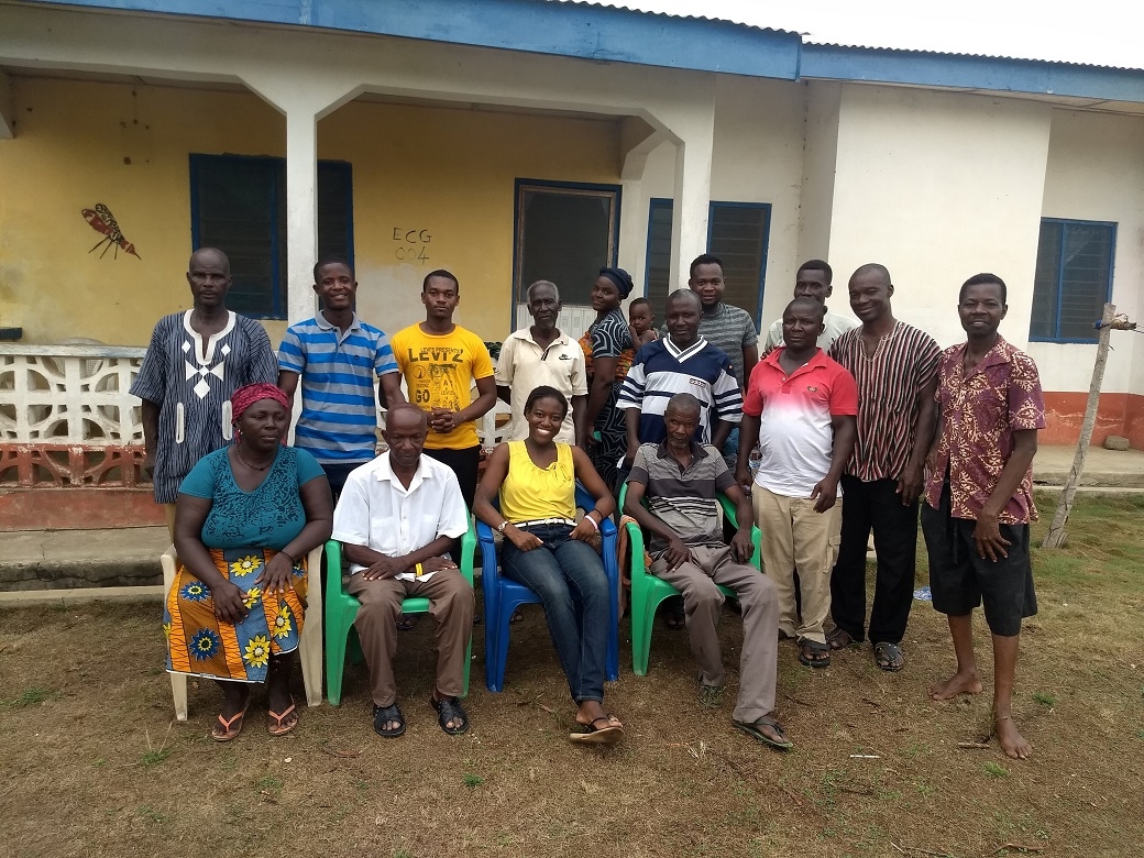 Danielle “Dani” Ohemeng during Peace Corps service in Ghana