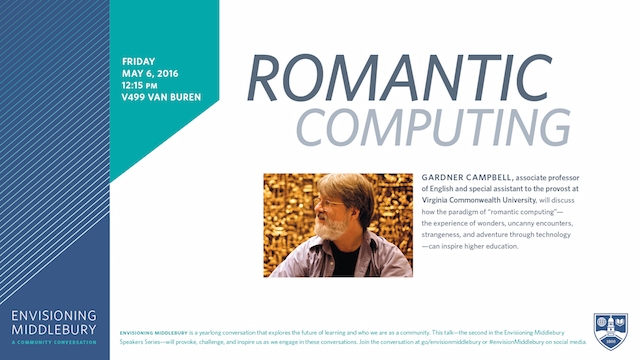 Gardner Campbell on Graphic Gardner Campbell on Graphic
