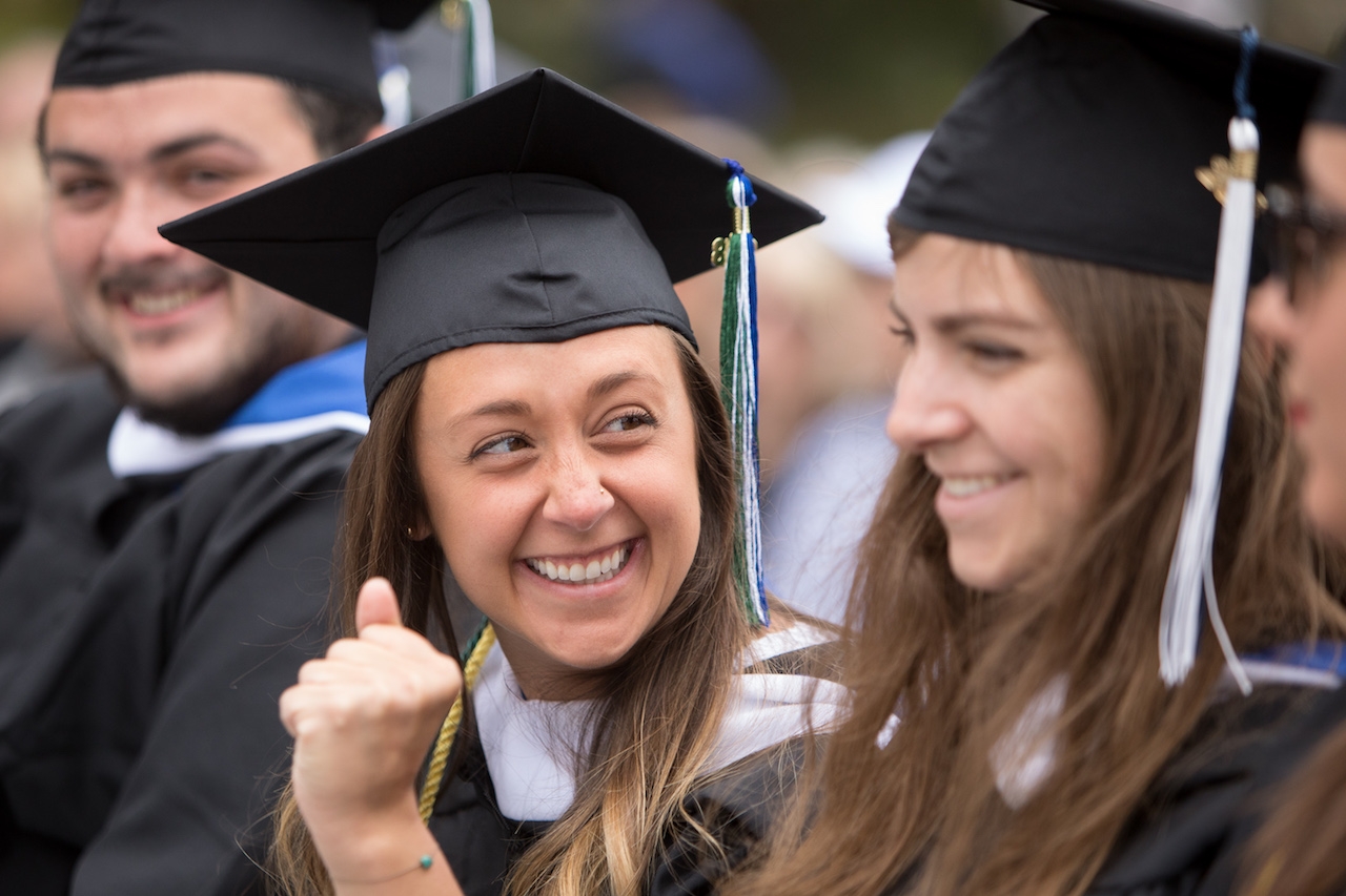 IEM Students at spring commencement 2018
